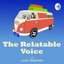 the relatable voice podcast logo