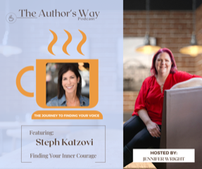 the authors way podcast graphic